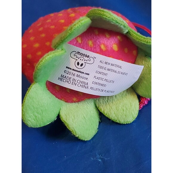 Pinki Pops Small Mini Plush Octopus Tickles. Kuma The Bear & Squirrel Watermelon - Picture 8 of 10